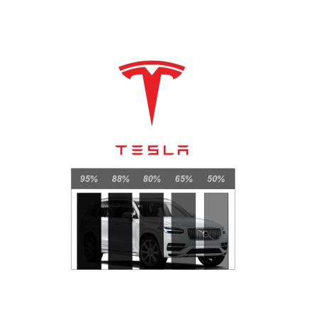 F�rdigskuren Proffs Solfilm - TESLA S 3 X Y